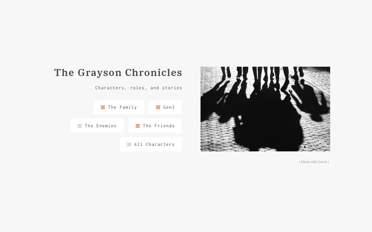 The Grayson Chronicles